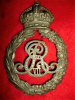 Edwardian Cape Rural Police Helmet Plate Badge